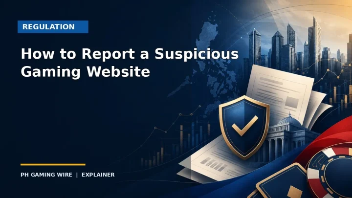 How to Report a Suspicious Gaming Website — PH Gaming Wire