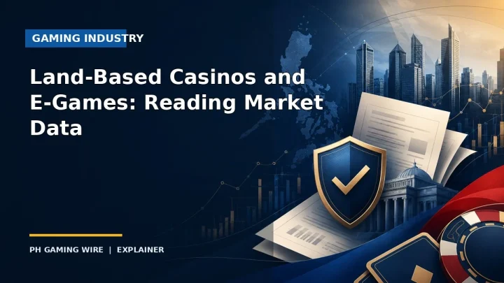 Land-Based Casinos and E-Games: Reading Market Data — PH Gaming Wire