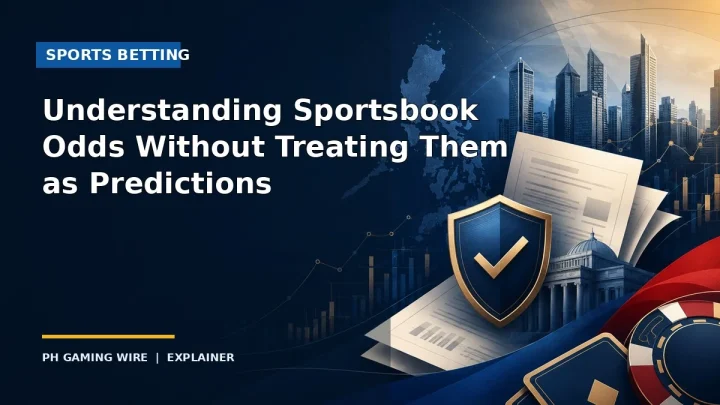 Understanding Sportsbook Odds Without Treating Them as Predictions — PH Gaming Wire