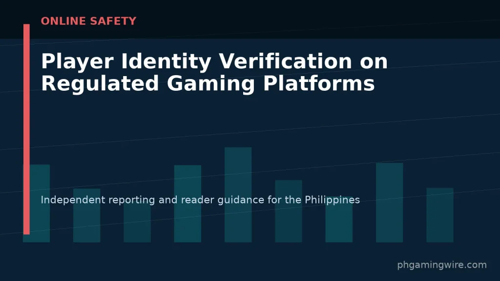 Player Identity Verification on Regulated Gaming Platforms — PH Gaming Wire editorial graphic
