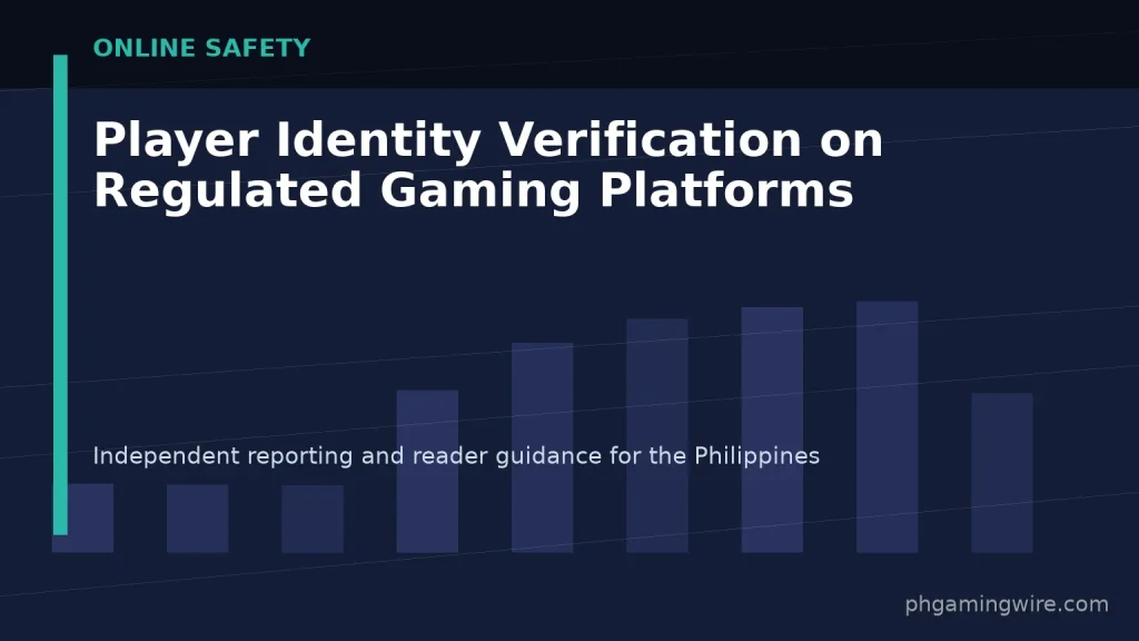 Player Identity Verification on Regulated Gaming Platforms — PH Gaming Wire editorial graphic