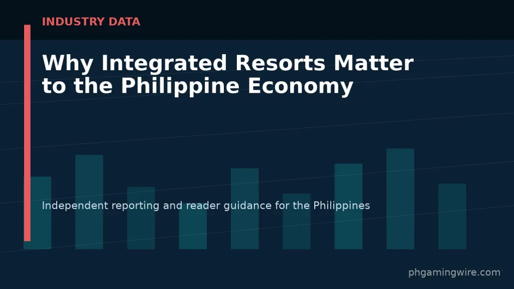 Why Integrated Resorts Matter to the Philippine Economy — PH Gaming Wire editorial graphic