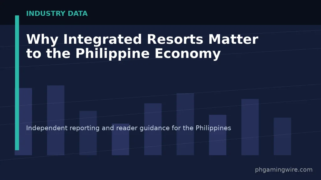 Why Integrated Resorts Matter to the Philippine Economy — PH Gaming Wire editorial graphic