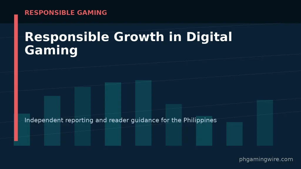 Responsible Growth in Digital Gaming — PH Gaming Wire editorial graphic